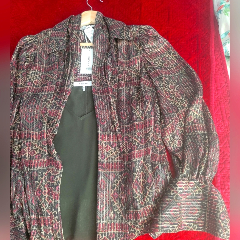 NWT Frame Blouse